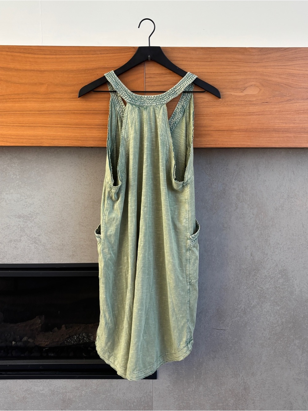 Daily Practice by Anthropologie The Carlie V-Neck Mini Dress, Size M - Picture 9 of 12